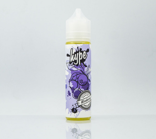 Рідина Hype Organic Blueberry 60ml 1.5mg на органічному нікотині зі смаком чорниці