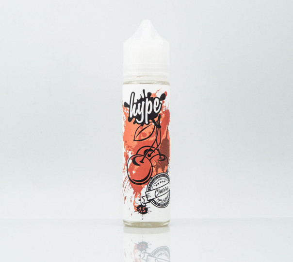 Жидкость Hype Organic Cherry 60ml 0mg без никотина со вкусом вишни