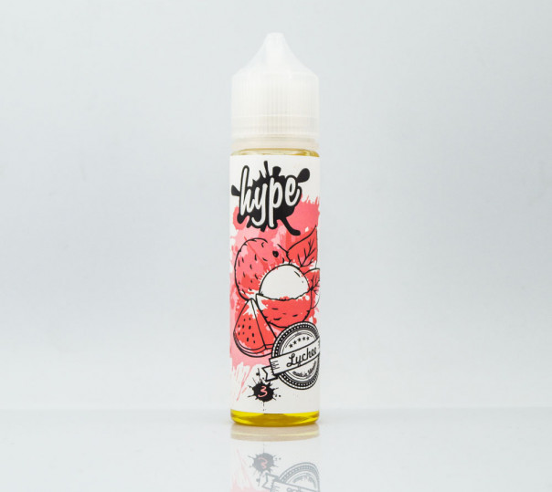 Рідина Hype Organic Lychee 60ml 0mg без нікотину зі смаком лічі