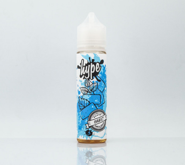 Рідина Hype Organic Orbit 60ml 3mg на органічному нікотині зі смаком м'ятного Орбіту