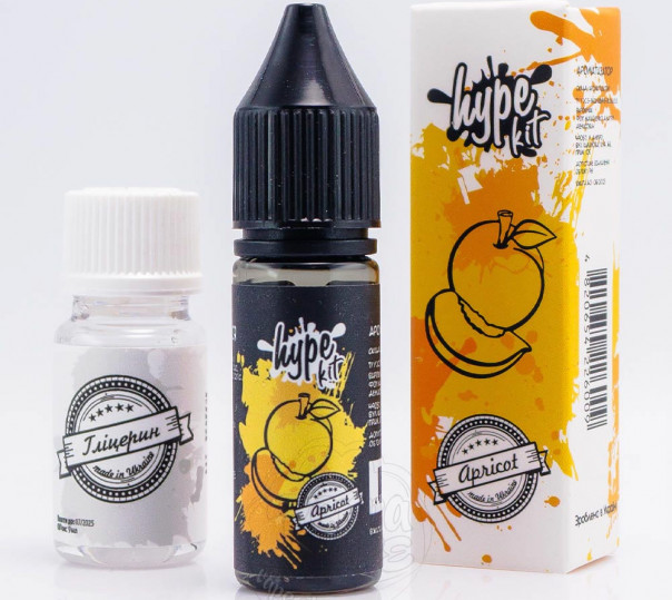 Жидкость Hype Salt Apricot 15ml 50mg со вкусом абрикоса (набор компонентов)