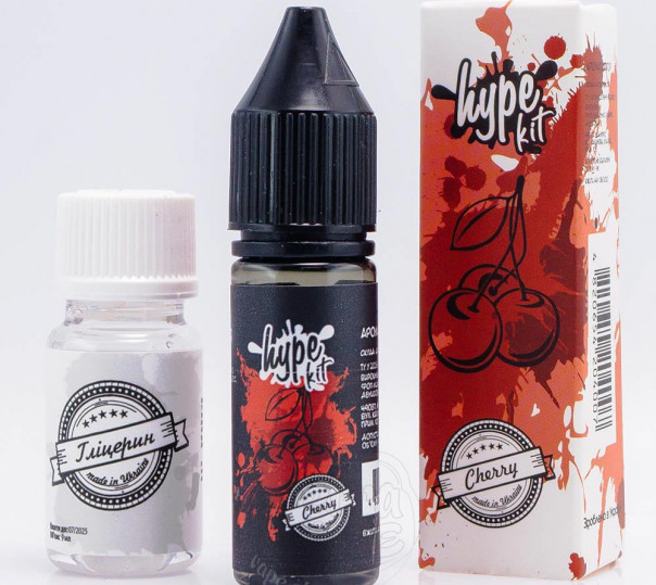 Жидкость Hype Salt Cherry 15ml 25mg со вкусом вишни (набор компонентов)