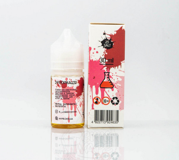 Жидкость Hype Salt Cola Cherry 30ml 35mg на солевом никотине со вкусом вишневой колы Жидкость Hype Salt Cola Cherry 30ml 35mg на солевом никотине со вкусом вишневой колы