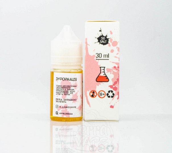 Жидкость Hype Salt Lychee 30ml 35mg на солевом никотине со вкусом личи Жидкость Hype Salt Lychee 30ml 35mg на солевом никотине со вкусом личи