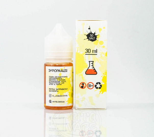 Рідина Hype Salt Pear 30ml 35mg на сольовому нікотині зі смаком груші Рідина Hype Salt Pear 30ml 35mg на сольовому нікотині зі смаком груші