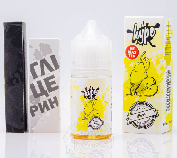 Жидкость Hype Salt Pear 30ml 50mg со вкусом груши (набор компонентов)