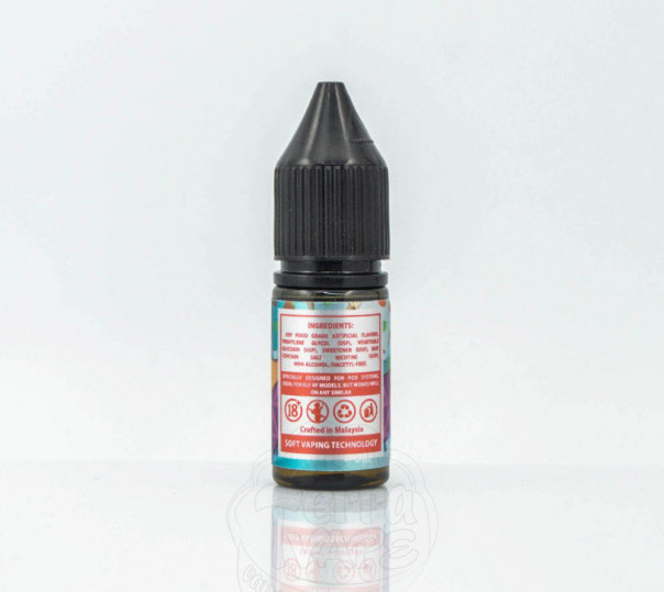 Рідина Elf Liq Salt Strawberry Ice Cream 10ml 50mg на сольовому нікотині зі смаком полуничного морозива Рідина Elf Liq Salt Strawberry Ice Cream 10ml 50mg на сольовому нікотині зі смаком полуничного морозива
