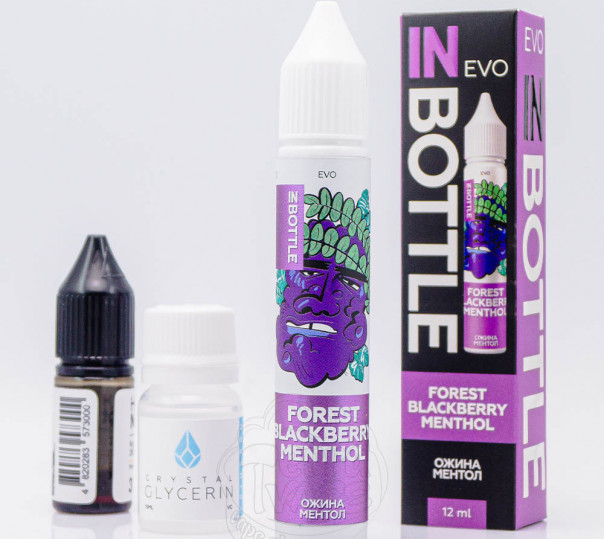 Рідина In Bottle Evo Salt Forest Blackberry Menthol 30ml 50mg зі смаком ожини з ментолом (набір компонентів)