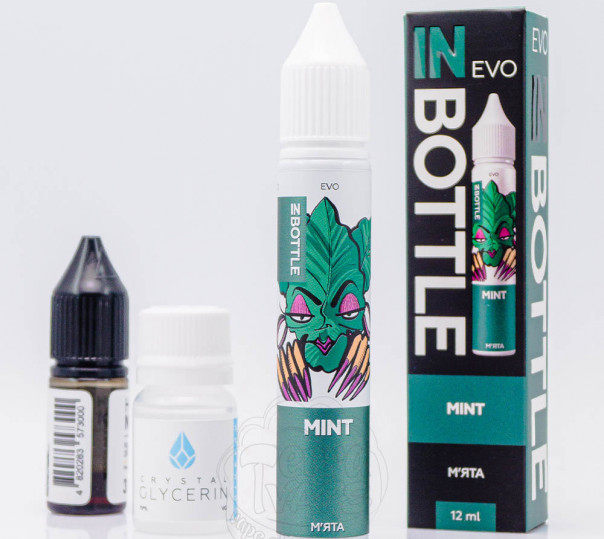 Рідина In Bottle Evo Salt Mint 30ml 50mg зі смаком м'яти (набір компонентів)