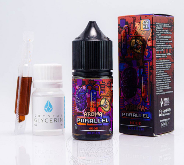 Рідина In Bottle Parallel Salt Wood Raisin 30ml 50mg зі смаком карамельних родзинок (набір компонентів)