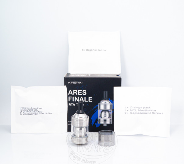 Innokin Ares Finale RTA Обслуговуваний бак Innokin Ares Finale RTA Обслуговуваний бак