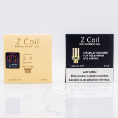 Випаровувач Innokin Z Coil для Zenith Tank/Pro/2/Z-blip/Kroma-Z/Zlide/Go Z/GO Z+ Tank/Coolfire Z50/Z60/Z80 Kit