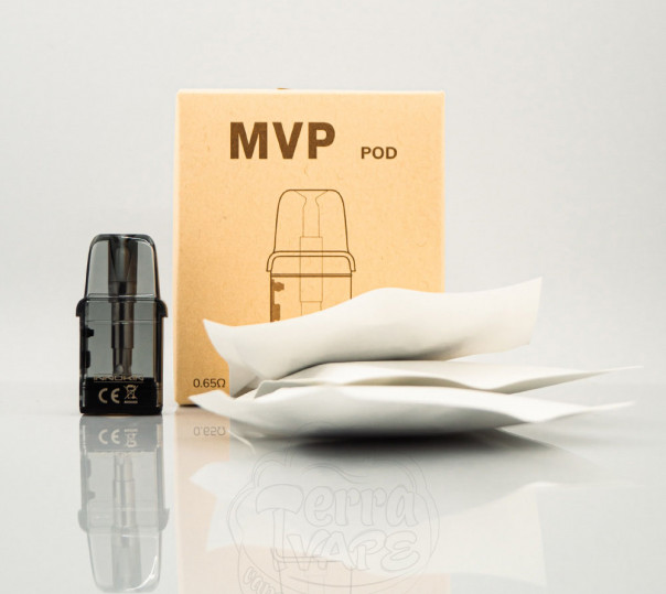Картридж для багаторазової POD системи Innokin MVP Pod 2.7ml 0.65ohm Картридж для багаторазової POD системи Innokin MVP Pod 2.7ml 0.65ohm