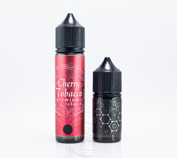 Рідина Iva Tobacco Organic Tobacco Cherry 60ml 6mg зі смаком тютюну з вишнею (набір компонентів)