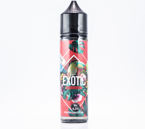 Рідина Iva Organic Exotic Desires FROZEN 60ml 1mg на органічному нікотині зі смаком апельсина, полуниці та ананаса з холодком