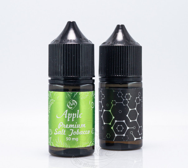 Рідина Iva Salt Tobacco Apple 30ml 50mg зі смаком тютюну з яблуком (набір компонентів)