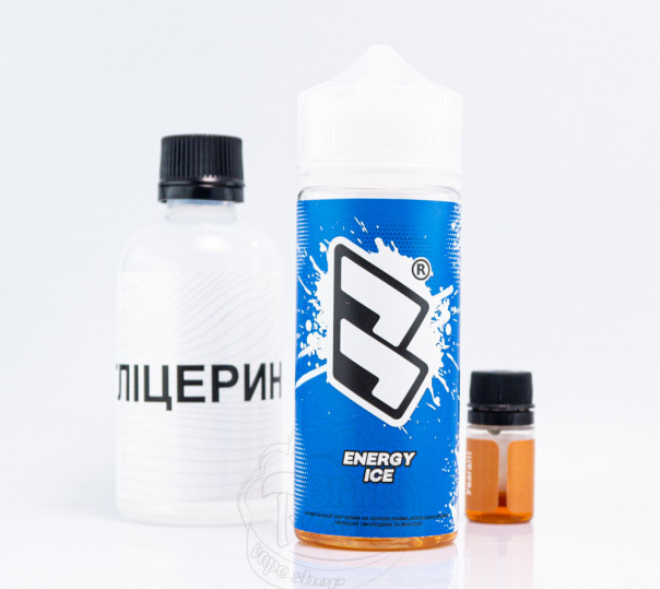 Рідина Bard Organic Energy Ice 120ml 3mg зі смаком холодного енергетику (набір компонентів)