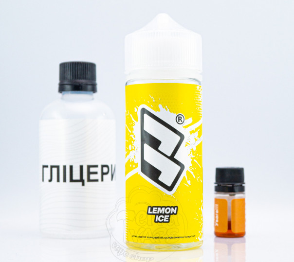 Рідина Bard Organic Lemon Ice 120ml 6mg зі смаком лимону з льодом (набір компонентів)
