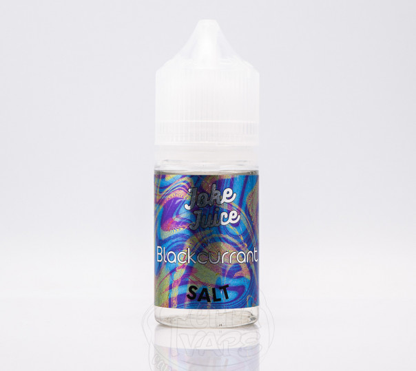 Рідина Joke Salt Blackcurrant 30ml 60mg на сольовому нікотині зі смаком чорної смородини