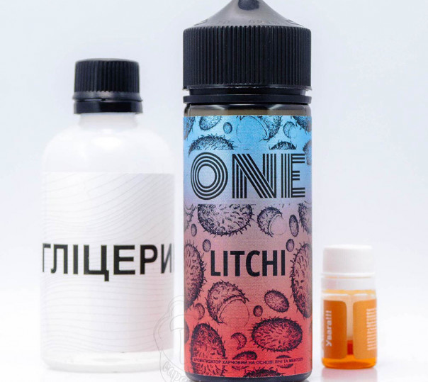 Жидкость One Organic Litchi 120ml 3mg со вкусом личи и ментола (набор компонентов)