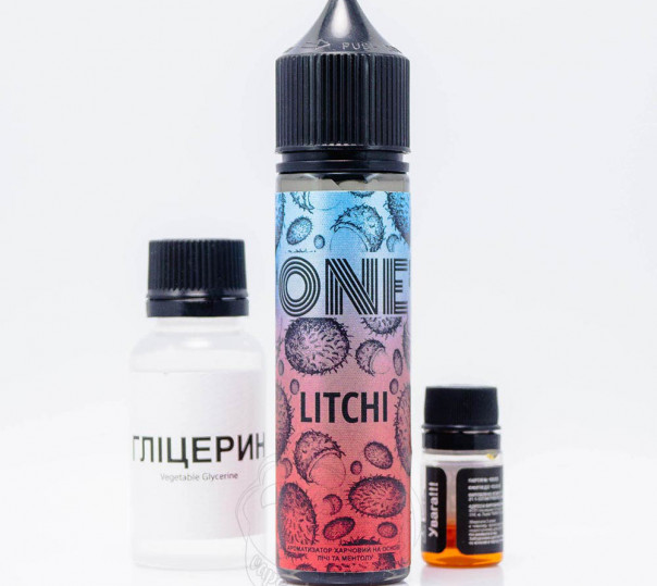 Рідина One Organic Litchi 60ml 3mg зі смаком лічі та ментолу (набір компонентів)