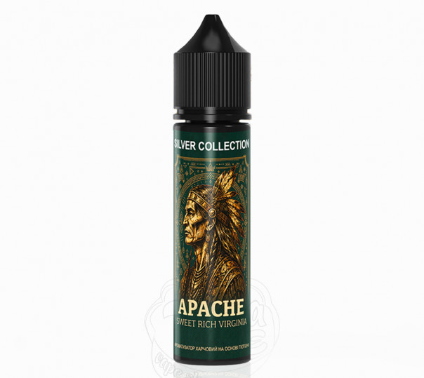 Жидкость Silver Collection Organic Apache 60ml 9mg со вкусом табака с карамелью (набор компонентов)