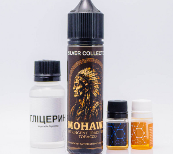 Жидкость Silver Collection Organic Mohawk 60ml 3mg со вкусом терпкого табака (набор компонентов)
