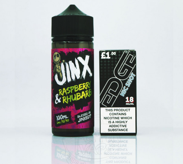 Jinx Raspberry Rhubarb 110ml 1.5mg без нікотину