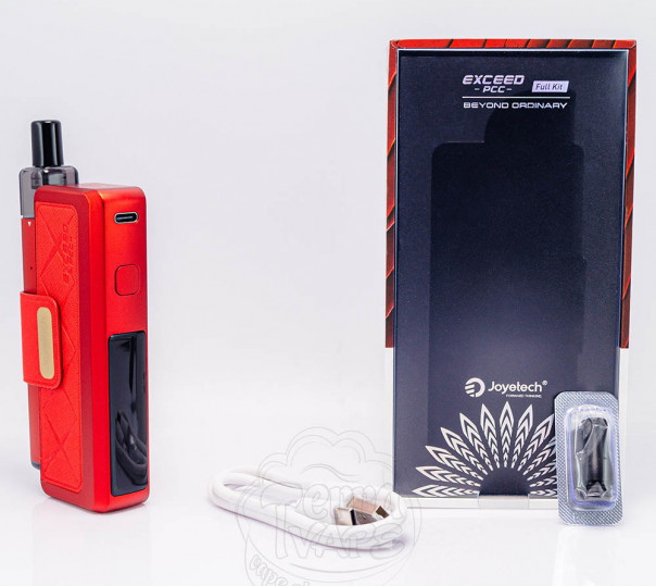 Joyetech Exceed PCC Full Kit 2600mAh (2000mAh + 600mAh) Silver Багаторазова POD система Joyetech Exceed PCC Full Kit 2600mAh (2000mAh + 600mAh) Silver Багаторазова POD система