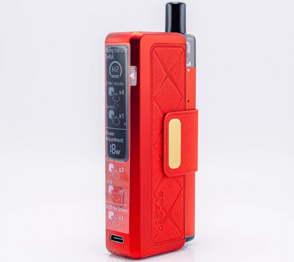 Joyetech Exceed PCC Full Kit 2600mAh (2000mAh + 600mAh) Red Багаторазова POD система