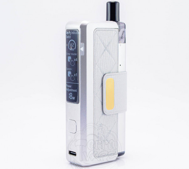 Joyetech Exceed PCC Full Kit 2600mAh (2000mAh + 600mAh) Silver Багаторазова POD система