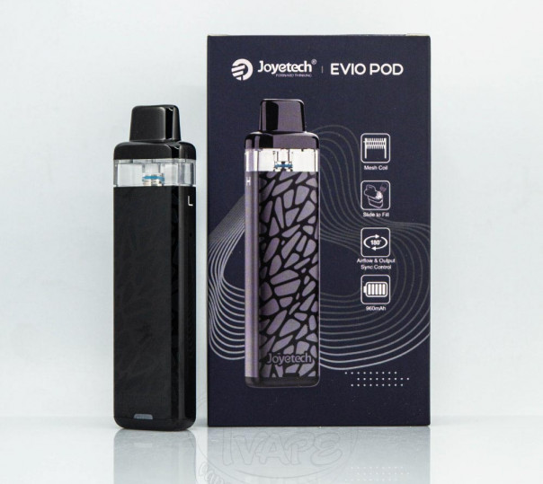 Joyetech Evio Pod Kit 960mAh Багаторазова POD система Joyetech Evio Pod Kit 960mAh Багаторазова POD система
