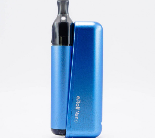 Joyetech eRoll Nano Pod System Kit PCC Box 800mAh + 310mAh Blue Багаторазова POD система Joyetech eRoll Nano Pod System Kit PCC Box 800mAh + 310mAh Blue Багаторазова POD система