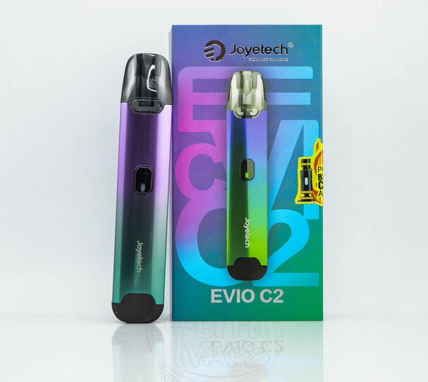 Joyetech Evio C2 Pod Kit 800mAh Багаторазова POD система Joyetech Evio C2 Pod Kit 800mAh Багаторазова POD система