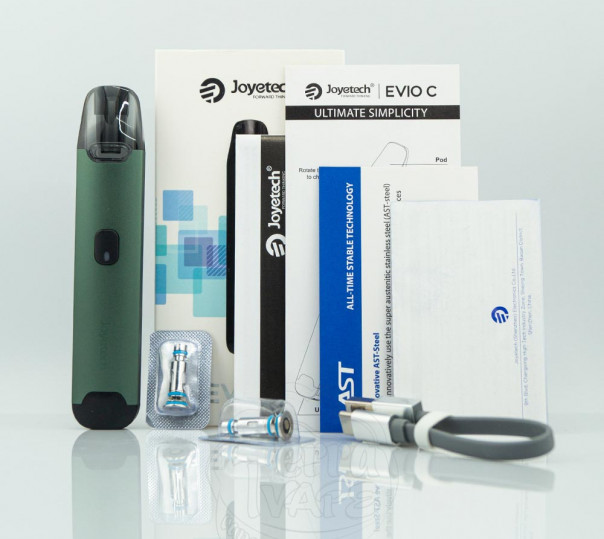 Joyetech Evio C Pod System Kit 800mAh Многоразовая POD система Joyetech Evio C Pod System Kit 800mAh Многоразовая POD система
