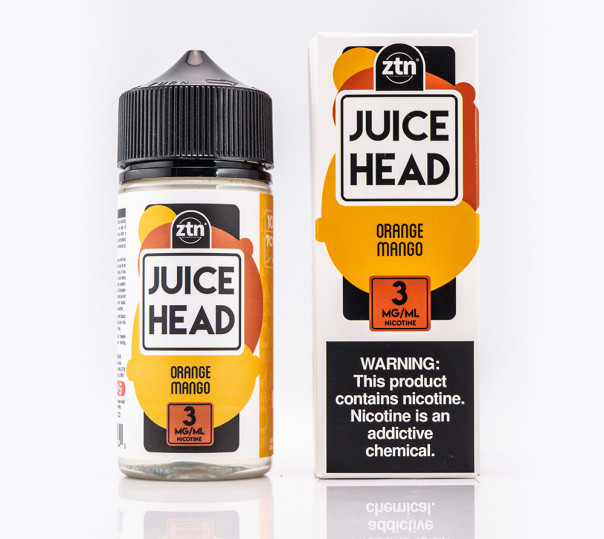 Жидкость Juice Head Organic Orange Mango 100ml 3mg на органическом никотине со вкусом апельсина и манго