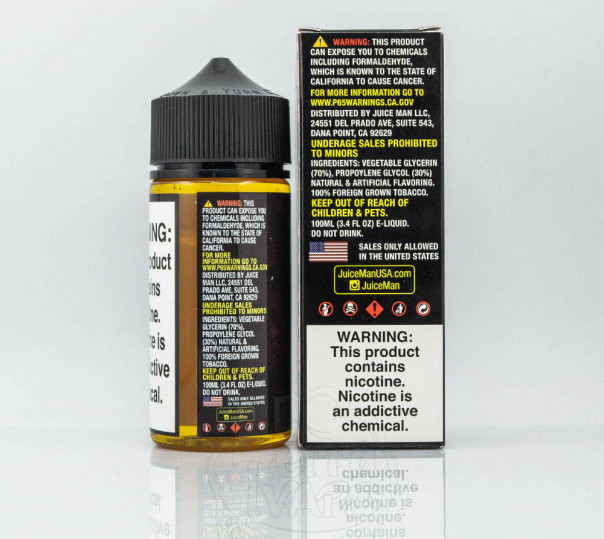 Рідина Juice Man Cherry Blue Fizz 100ml 3mg на органічному нікотині зі смаком вишні та синьої малини Рідина Juice Man Cherry Blue Fizz 100ml 3mg на органічному нікотині зі смаком вишні та синьої малини