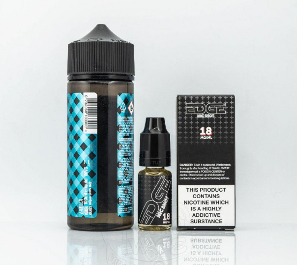 Рідина Just Jam Sponge Organic Vanilla 110ml 1.5mg на органічному нікотині зі смаком бісквіта з ваніллю Рідина Just Jam Sponge Organic Vanilla 110ml 1.5mg на органічному нікотині зі смаком бісквіта з ваніллю