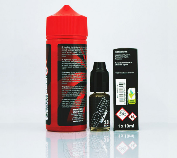 Brutal Red & Black 120ml 3mg на органическом никотине Brutal Red & Black 120ml 3mg на органическом никотине
