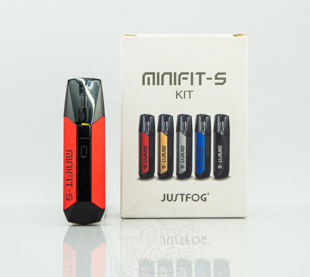 Justfog Minifit S Pod Kit 420mAh Багаторазова POD система Justfog Minifit S Pod Kit 420mAh Багаторазова POD система