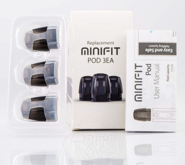 Картридж для багаторазової POD системи Justfog Minifit Pod Kit 1.5ml Картридж для багаторазової POD системи Justfog Minifit Pod Kit 1.5ml