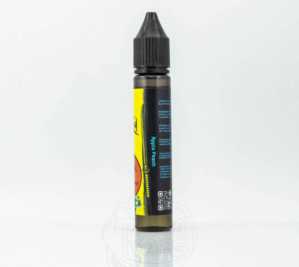Рідина eight by Katana Salt Apple Peach 30ml 50mg на сольовому нікотині зі смаком яблука та персика Рідина eight by Katana Salt Apple Peach 30ml 50mg на сольовому нікотині зі смаком яблука та персика