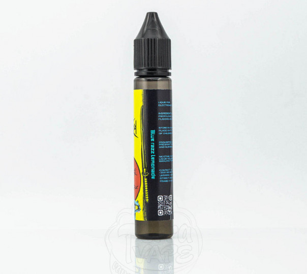 Рідина eight by Katana Salt Blue Razz Lemonade 30ml 50mg на сольовому нікотині зі смаком лимонаду з блакитної малини Рідина eight by Katana Salt Blue Razz Lemonade 30ml 50mg на сольовому нікотині зі смаком лимонаду з блакитної малини