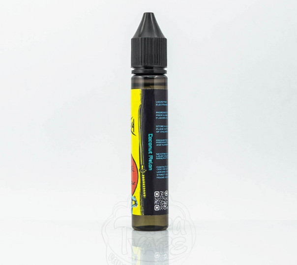 Рідина eight by Katana Salt Coconut Melon 30ml 50mg на сольовому нікотині зі смаком дині та кокоса Рідина eight by Katana Salt Coconut Melon 30ml 50mg на сольовому нікотині зі смаком дині та кокоса