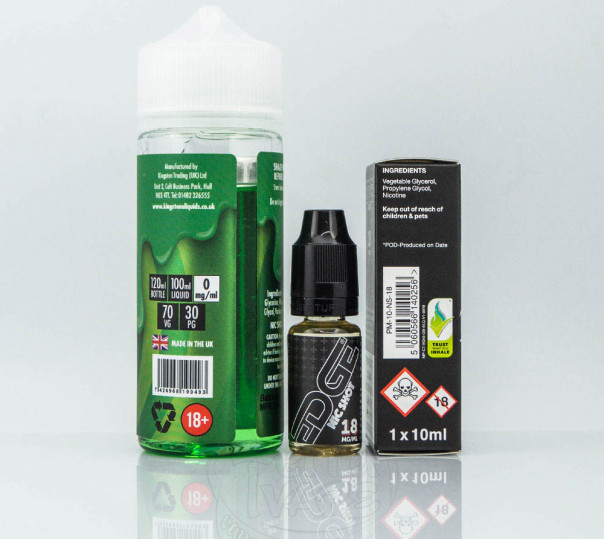 Рідина Kingston E-Liquids Organic Fruit Pastels 110ml 1.5mg на органічному нікотині зі смаком фруктових цукерок Рідина Kingston E-Liquids Organic Fruit Pastels 110ml 1.5mg на органічному нікотині зі смаком фруктових цукерок