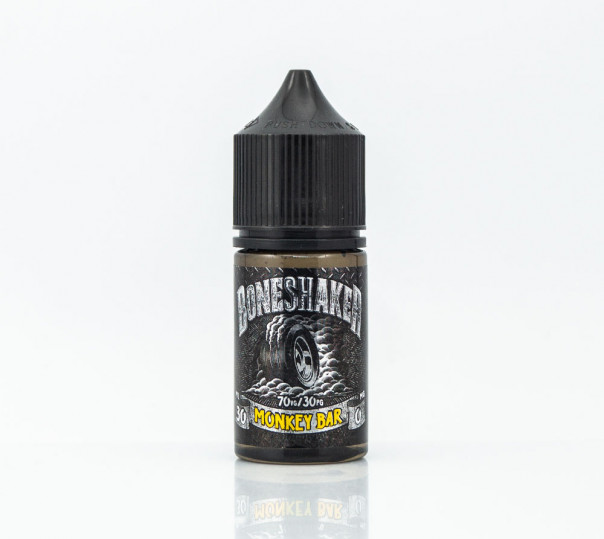Рідина Boneshaker Organic Monkey Bar 30ml 1.5mg на органічному нікотині зі смаком фруктів з вершками