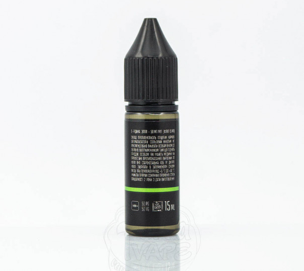 Рідина Flip Salt Apple 15ml 50mg на сольовому нікотині зі смаком яблука Рідина Flip Salt Apple 15ml 50mg на сольовому нікотині зі смаком яблука