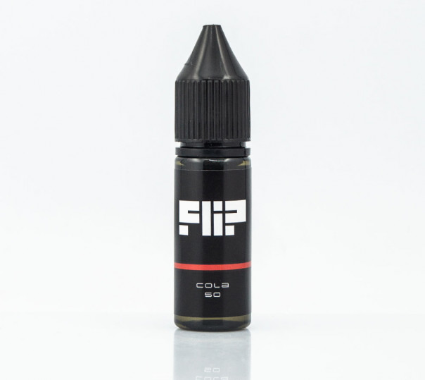 Жидкость Flip Salt Cola 15ml 25mg на солевом никотине со вкусом колы