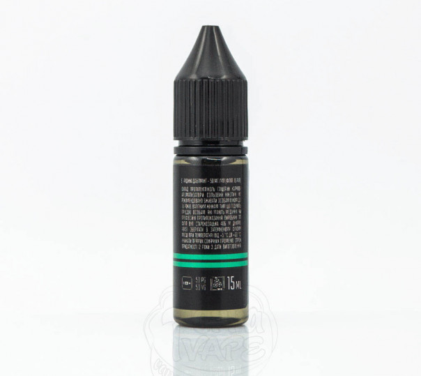 Рідина Flip Salt Doublemint 15ml 50mg на сольовому нікотині зі смаком м'яти Рідина Flip Salt Doublemint 15ml 50mg на сольовому нікотині зі смаком м'яти