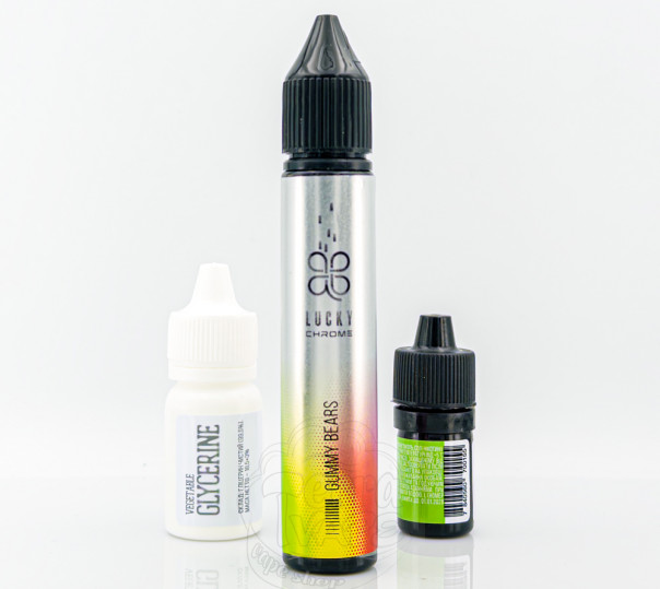 Рідина Lucky Chrome Salt Gummy Bears 30ml 50mg зі смаком желейних ведмедиків (набір компонентів)